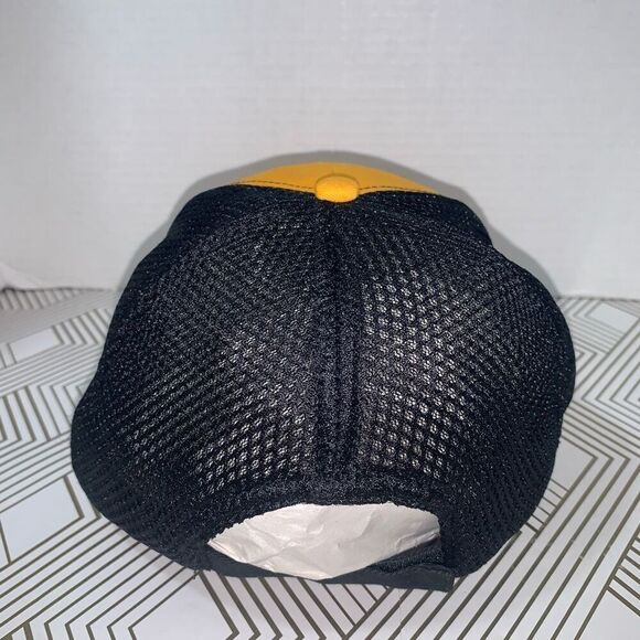 Continental Tire Mens OS Trucker Mesh Adjustable Cap IMSA Race‎ Hat Yellow NWOT - Picture 4 of 7